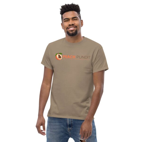 Peach Pundit Logo Unisex classic tee - Image 3