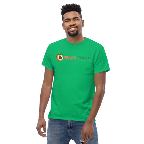 Peach Pundit Logo Unisex classic tee - Image 4