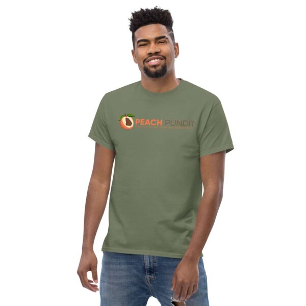 Peach Pundit Logo Unisex classic tee - Image 2