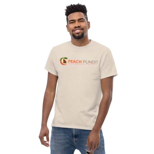 Peach Pundit Logo Unisex classic tee - Image 10