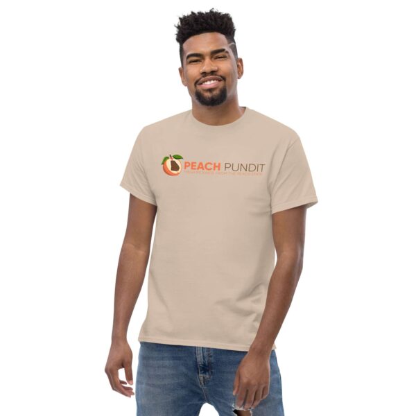 Peach Pundit Logo Unisex classic tee - Image 8