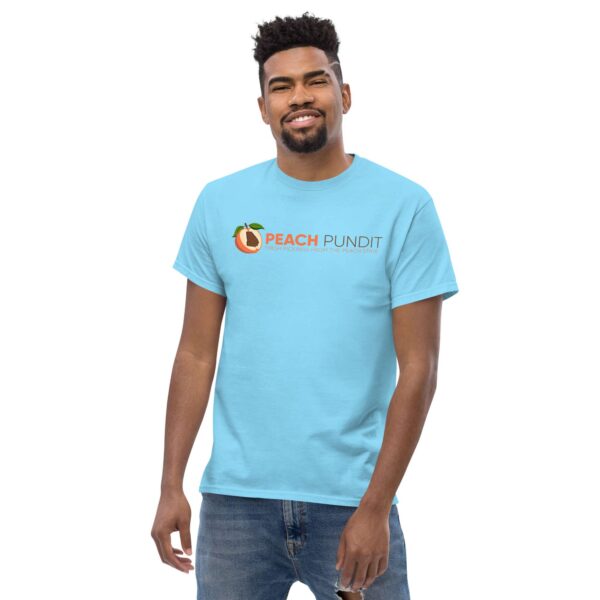 Peach Pundit Logo Unisex classic tee - Image 9