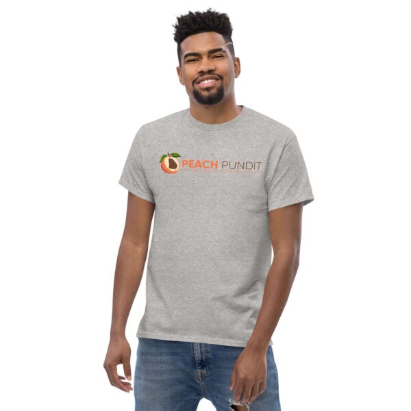 Peach Pundit Logo Unisex classic tee - Image 7