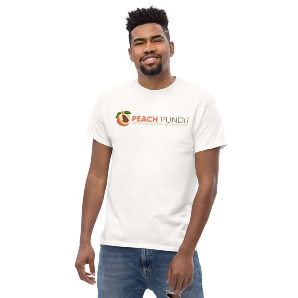 Peach Pundit Logo Unisex classic tee - Image 13